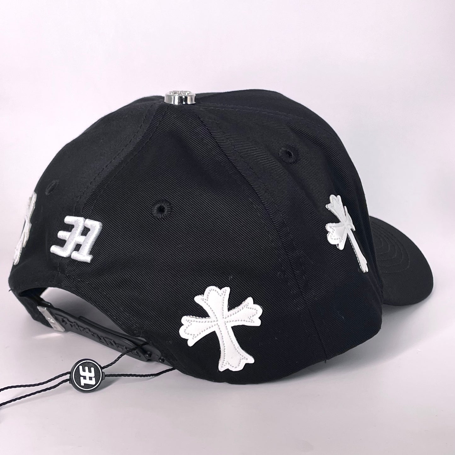 31 hats “LA Chrome” Black White