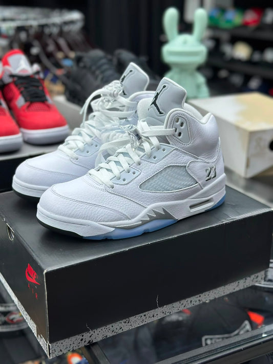 Jordan 5 RETRO OG White Metallic